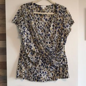 Leopard Print Blouse